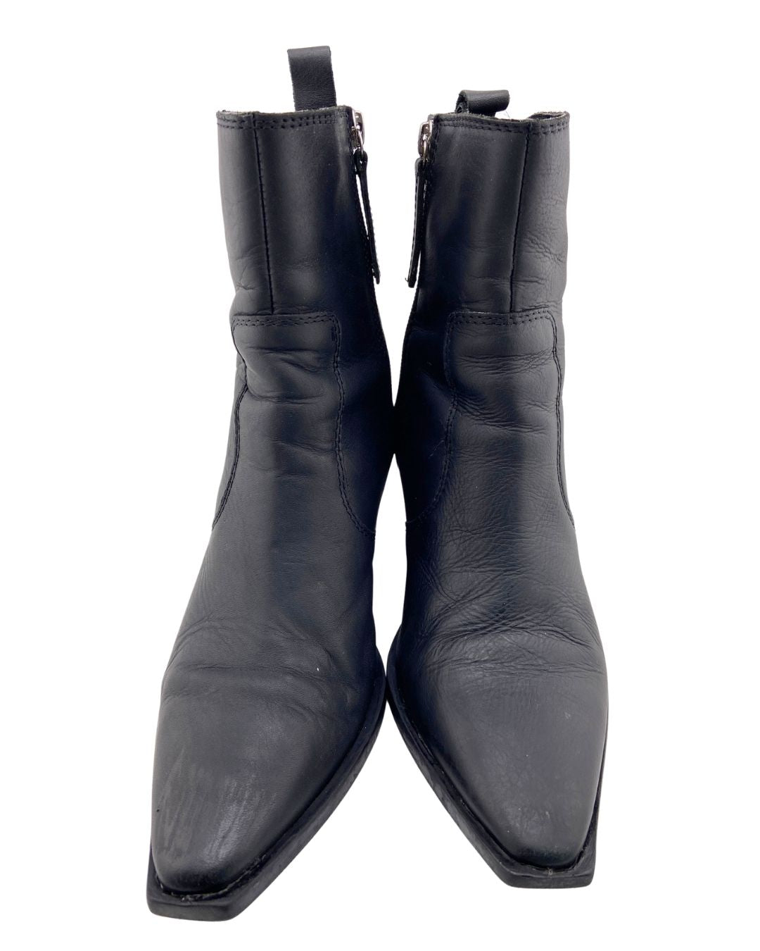 Botines tacon cuadrado