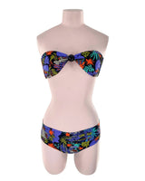 Bikini anudado con print