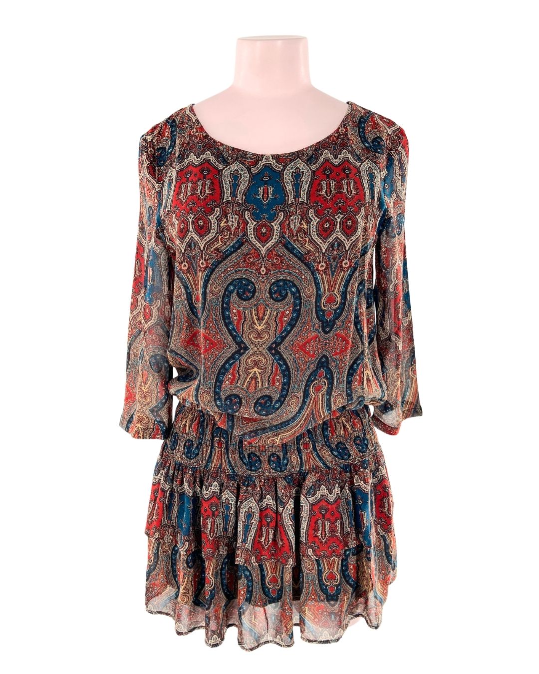 Vestido mini encauchado