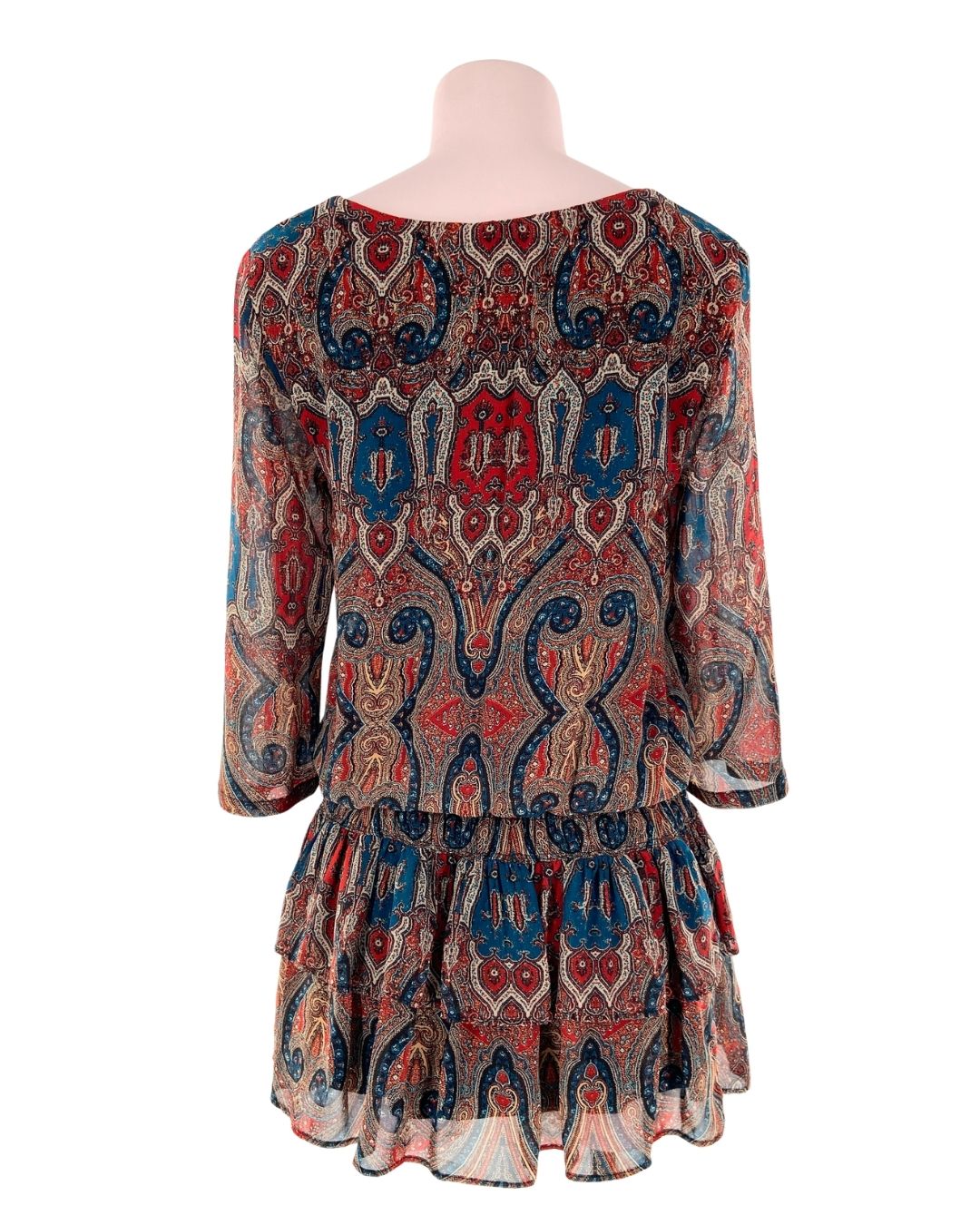 Vestido mini encauchado