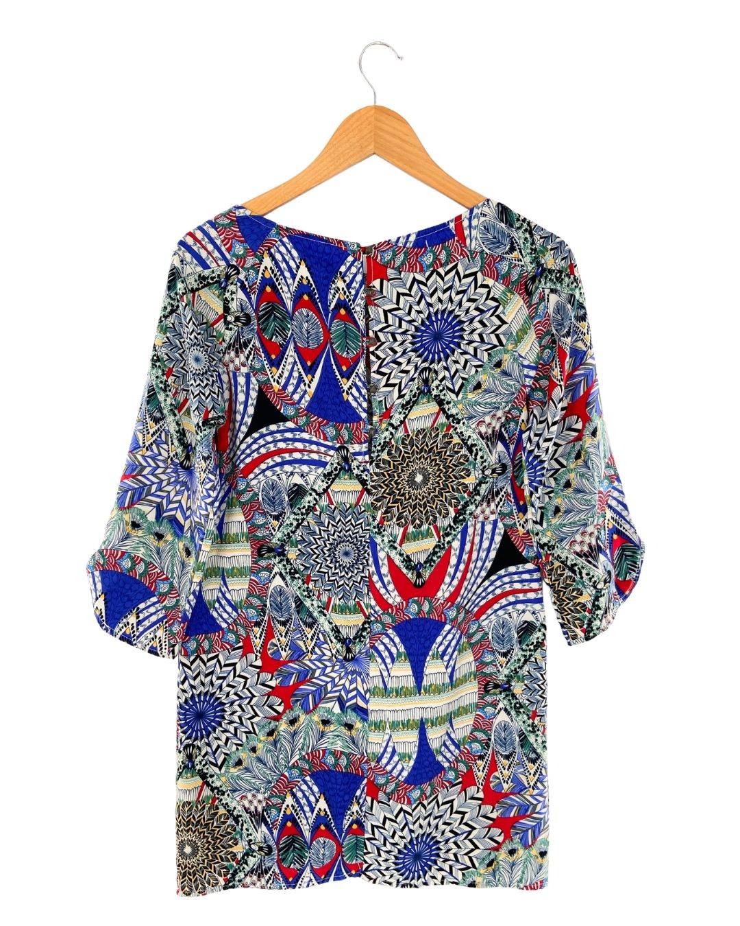 Vestido midi abotonado