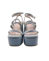 Sandalias tacon cuadrado