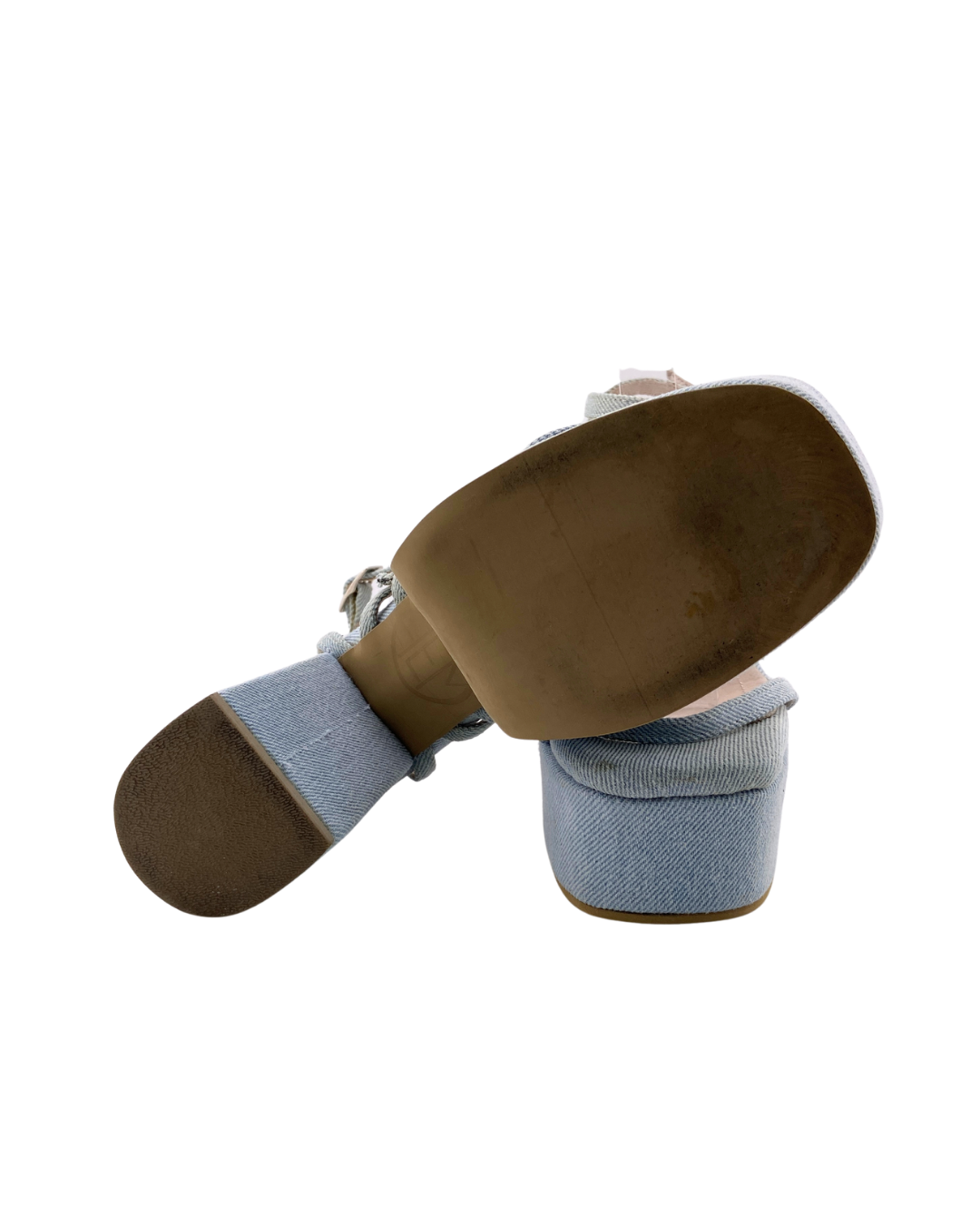 Sandalias tacon cuadrado