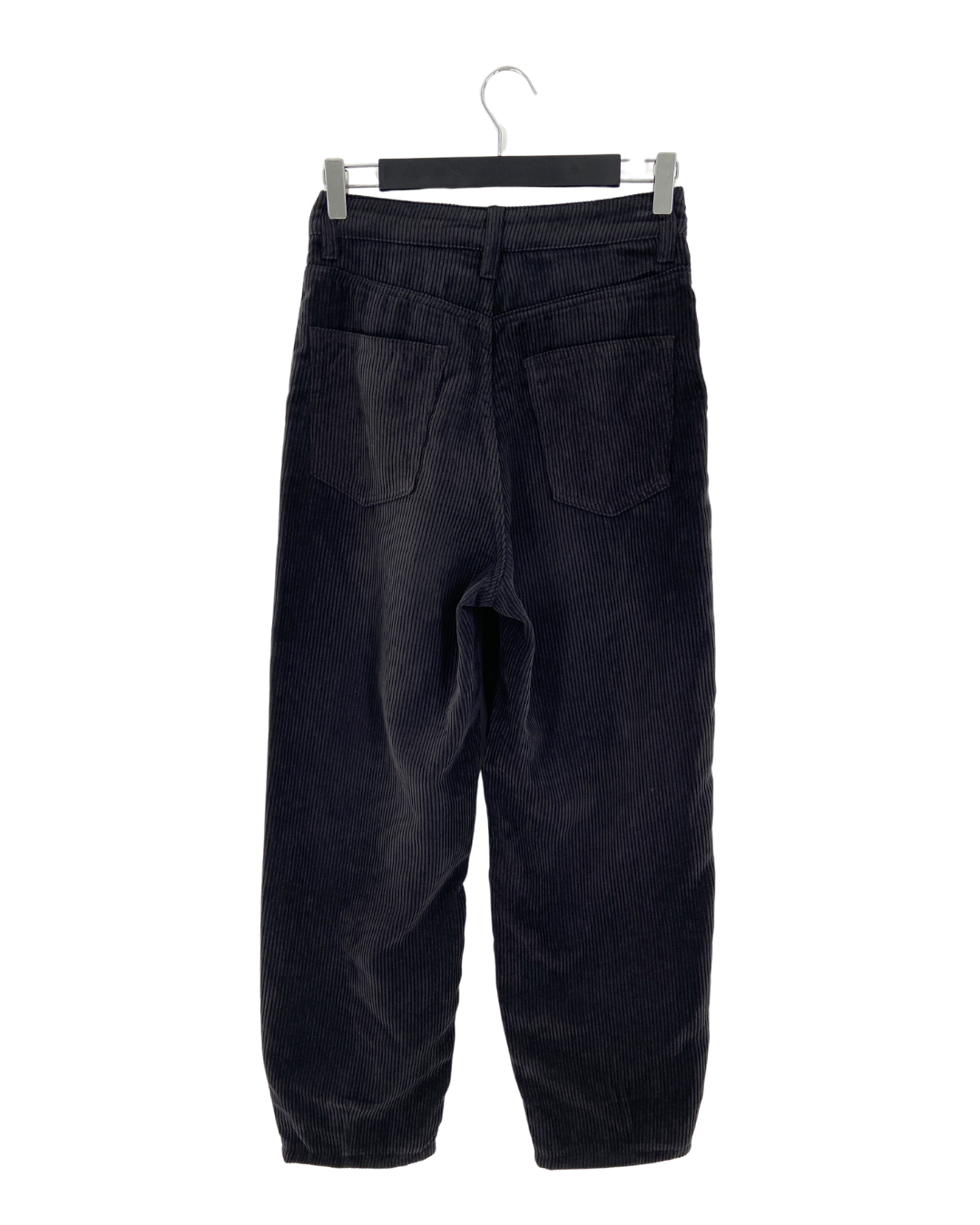 Pantalon fit mom en pana
