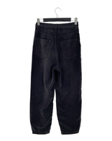 Pantalon fit mom en pana