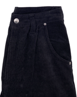 Pantalon fit mom en pana