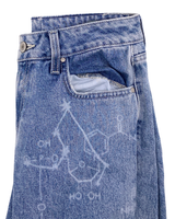 Jean boyfriend rigido