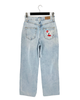 Jean rigido wide leg