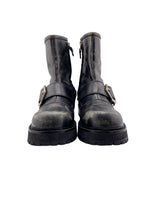 Moto boots con hebillas