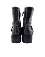 Moto boots con hebillas