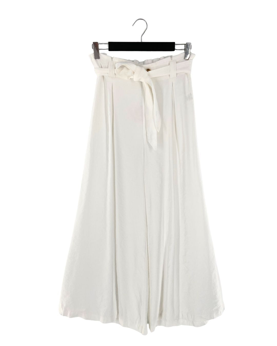 Pantalon palazzo encauchado