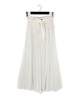 Pantalon palazzo encauchado
