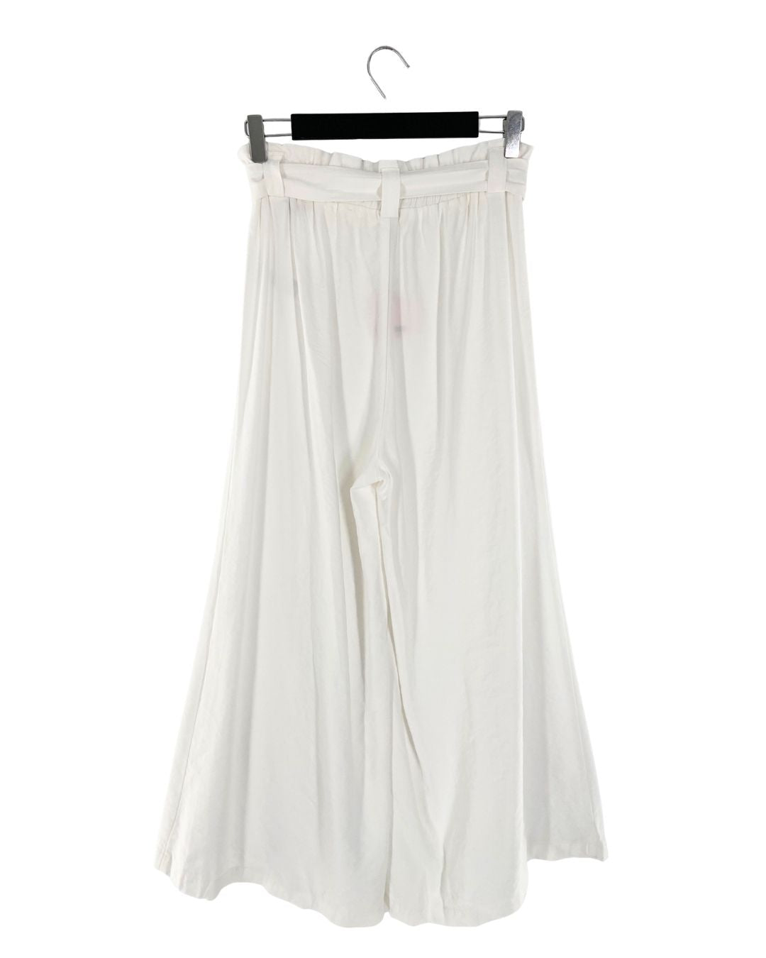 Pantalon palazzo encauchado