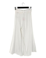 Pantalon palazzo encauchado