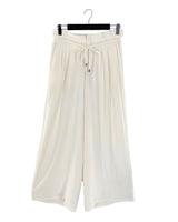 Pantalon palazzo con textura