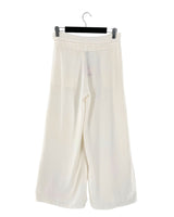 Pantalon palazzo con textura