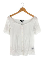 Blusa manga puente en ojalillo
