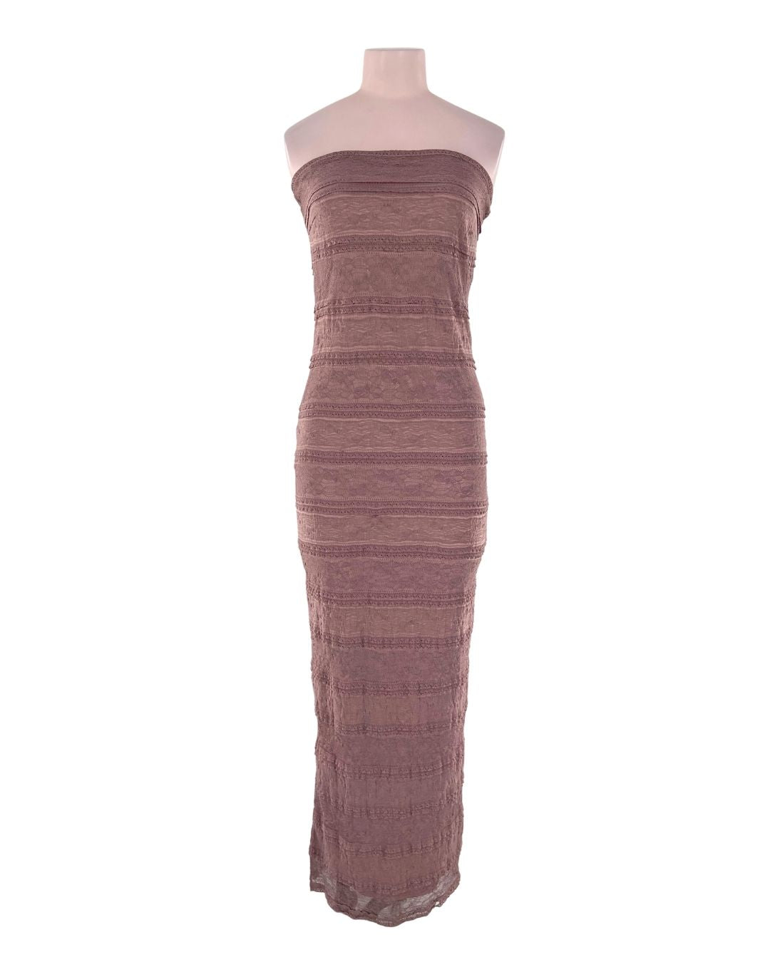 Maxi vestido strapless