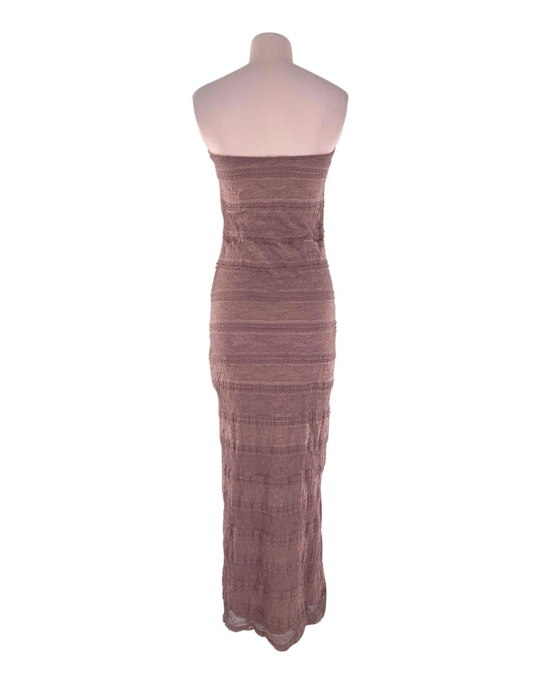 Maxi vestido strapless