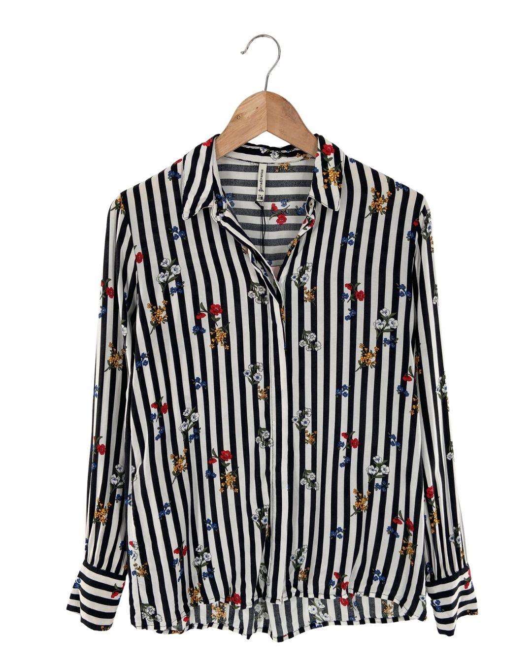 Camisa manga larga  a rayas