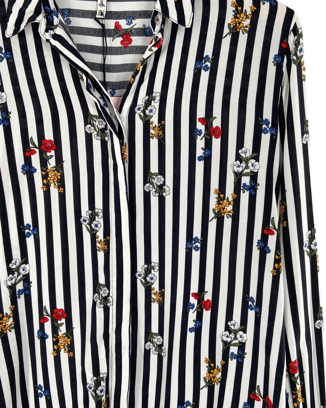 Camisa manga larga  a rayas