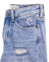 Skinny jean destroyed rigido