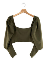 Blusa manga globo