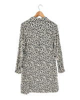 Vestido mini abotonado