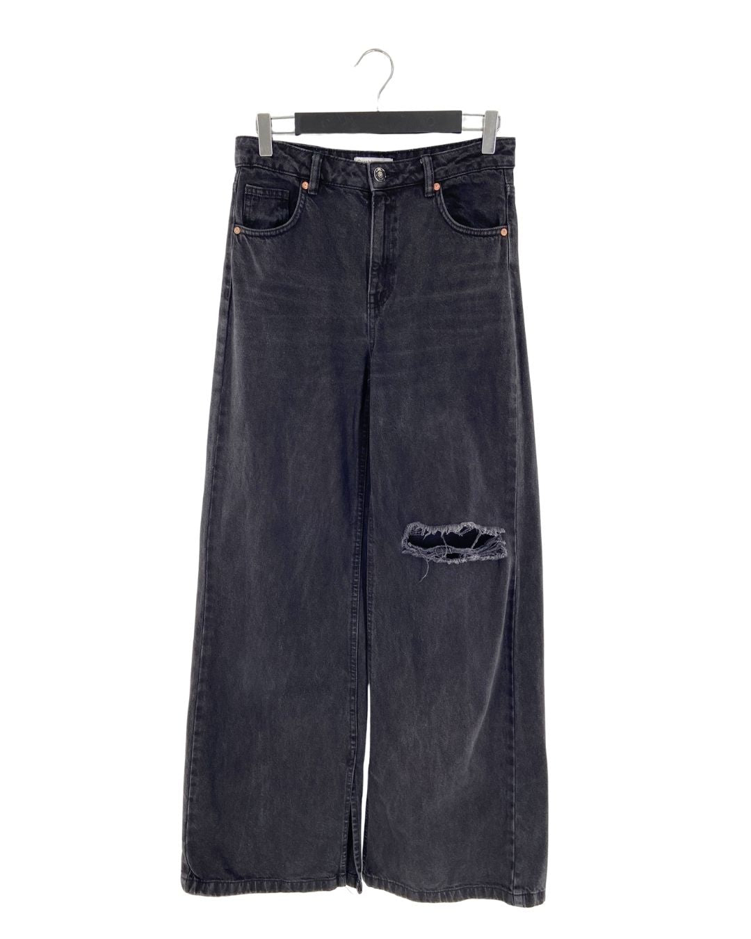 Jean rigido wide leg