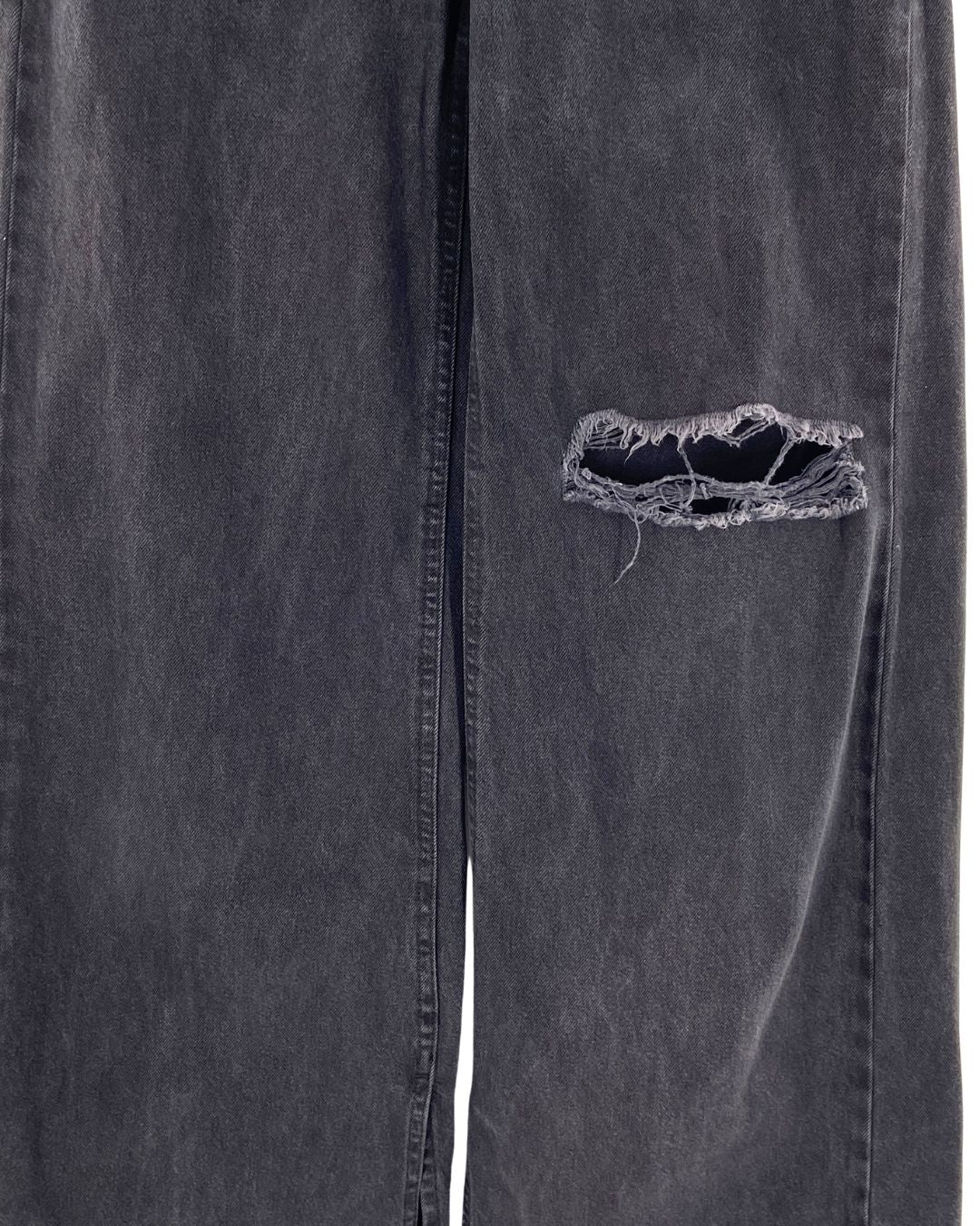 Jean rigido wide leg