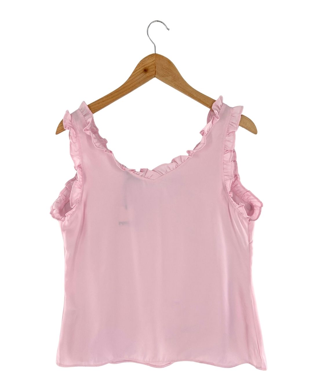 Blusa satinada de tiras
