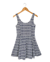 Vestido mini de tiras