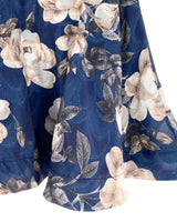 Falda mini amplia con textura