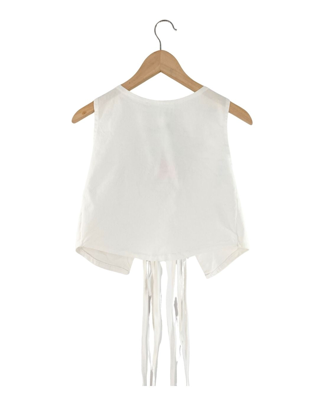 Blusa anudada en delantero