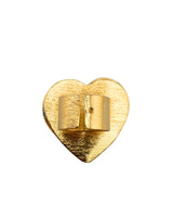 Anillo corazon en resina