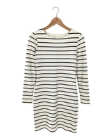 Vestido midi manga larga