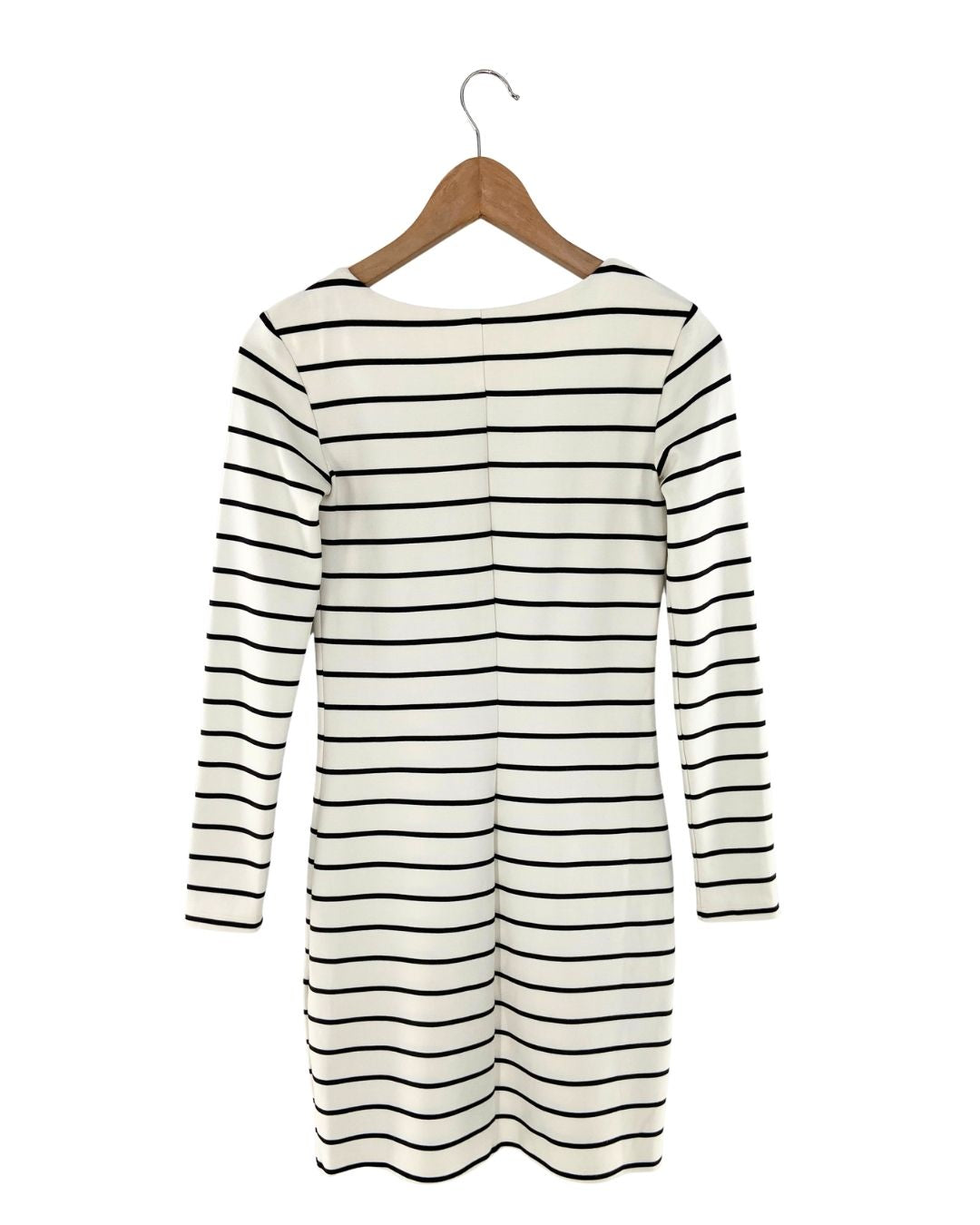 Vestido midi manga larga