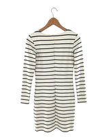 Vestido midi manga larga
