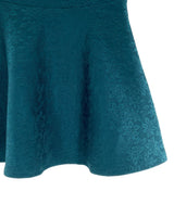 Falda mini amplia con textura