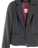 Blazer basico con textura