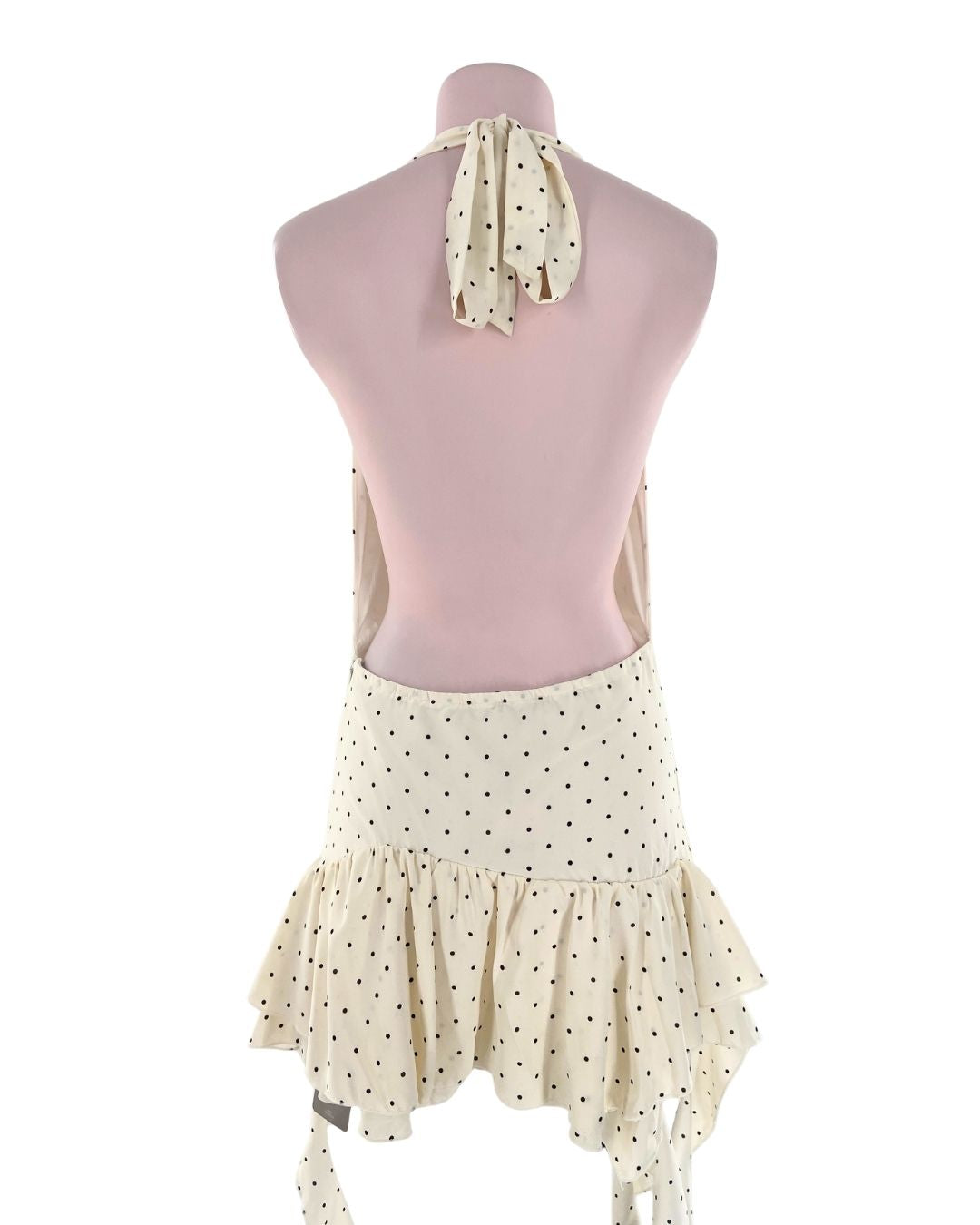 Vestido anudado al cuello