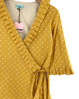 Blusa wrap prenses en borde