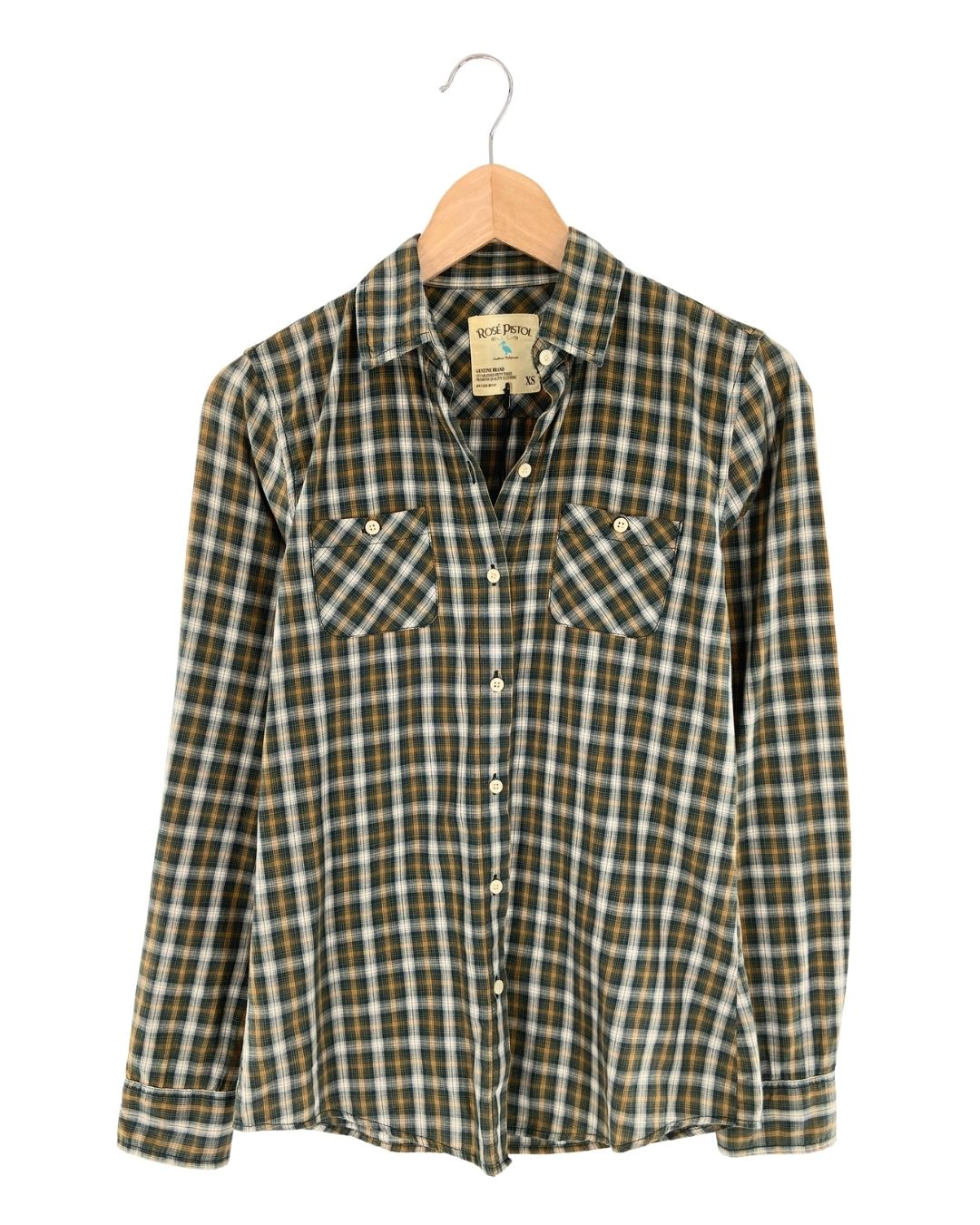Camisa manga larga a cuadros