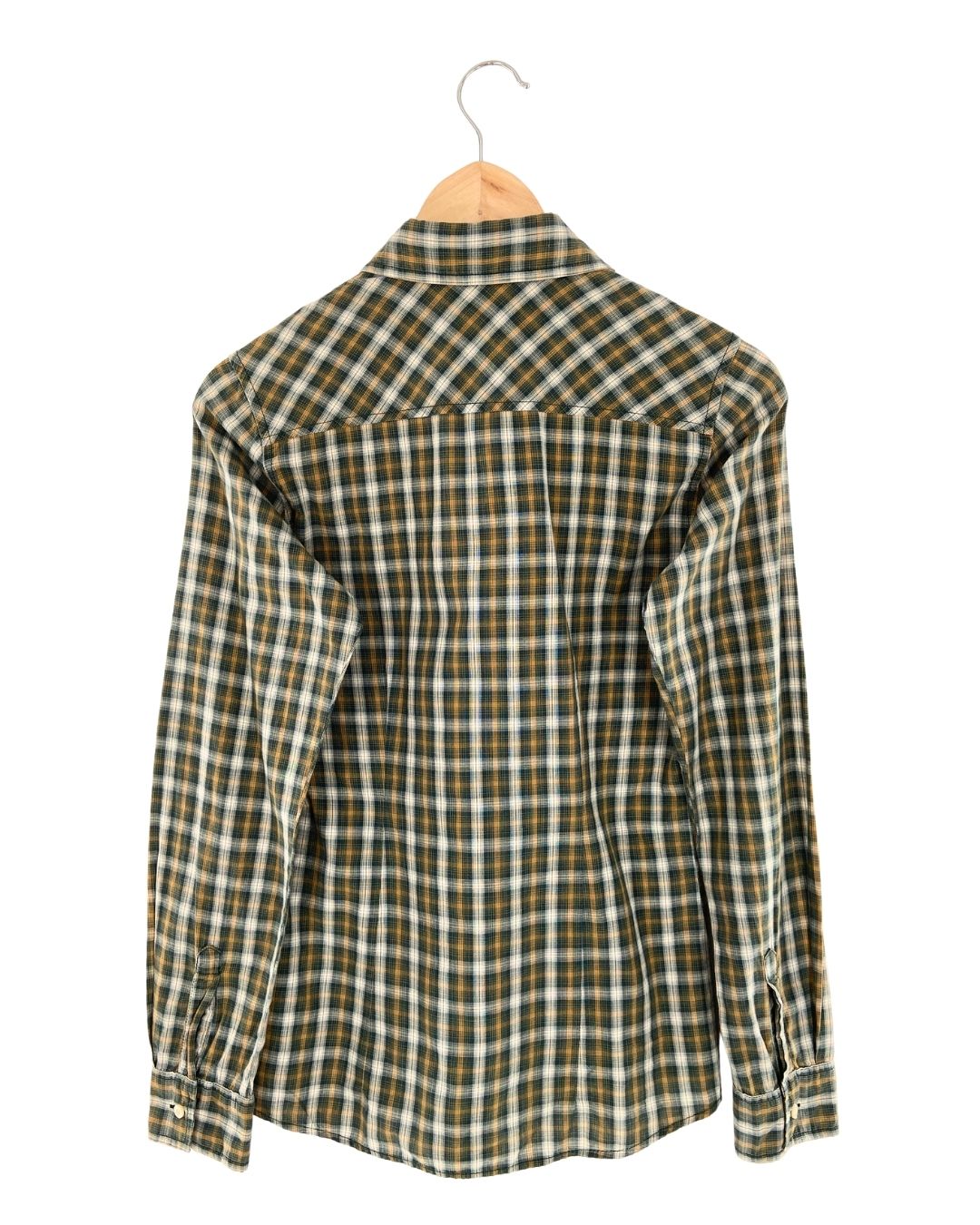Camisa manga larga a cuadros