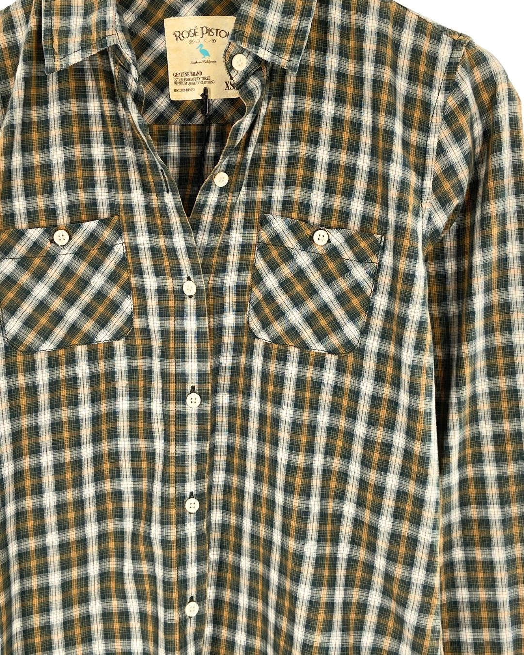Camisa manga larga a cuadros