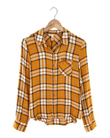Camisa manga larga leñadora