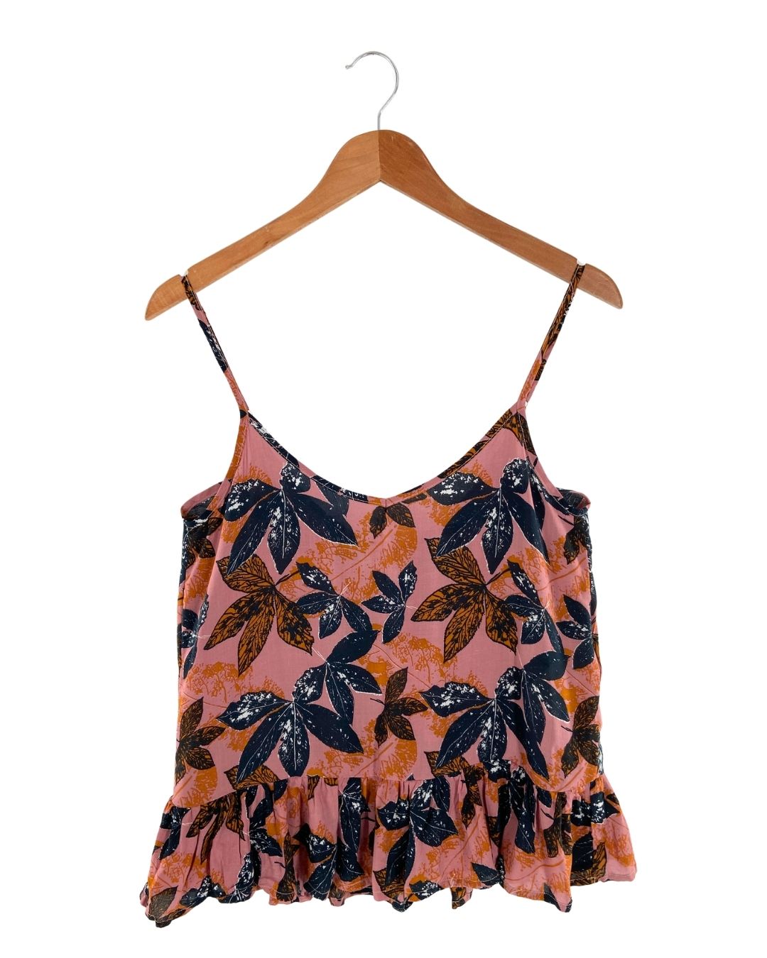 Blusa de tiras basica print