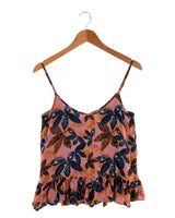 Blusa de tiras basica print