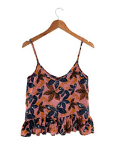 Blusa de tiras basica print