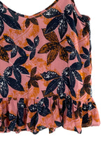 Blusa de tiras basica print